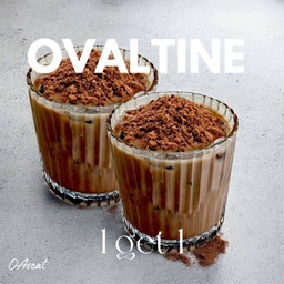 Ovaltine duo set + บราวนี่หน้ากรอบ