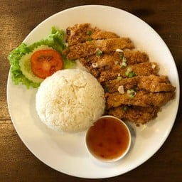 ข้าวไก่ทอด