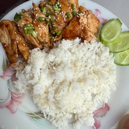 (ใหม่) ข้าวไก่เทอริยากิ สูตร คุณแม่