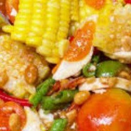 ตำข้าวโพดไข่เค็ม