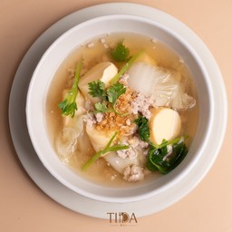 ต้มจืดเต้าหู้หมูสับ