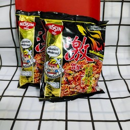 nissin (รสไก่เผ็ดเกาหลี 2 ซอง) ซองดำ
