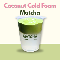 Coconut Cold Foam Matcha