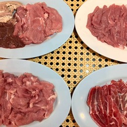 ชุดเนื้อไม่ผัก