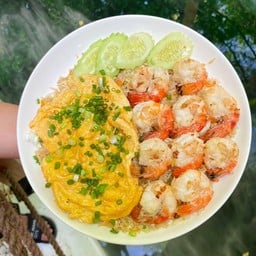 ข้าวผัดกุ้งไข่ข้น
