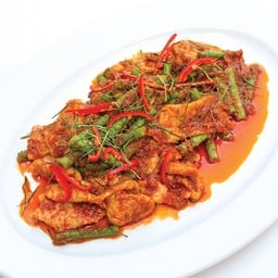 หมูผัดพริกขิง