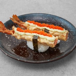 ซูชิกุ้งนิ่มเทมปุระ (2 คำ)