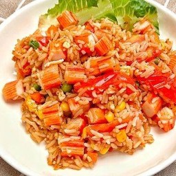 ข้าวผัดปูอัด