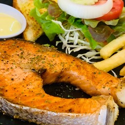 สเต็กปลาแซลมอน