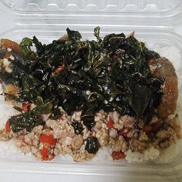 ไข่เยียวม้าหมูสับ