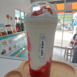 สตอเบอรี่ นมสดปั่น