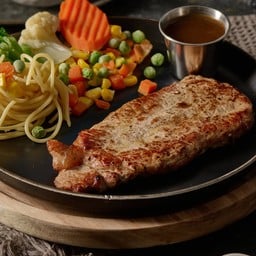 สเต็กหมูสไปซี่