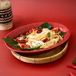 ตำซั่ว ปลาร้านัว