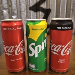 น้ำอัดลม (โค้ก โค้กซีโร่ สไปร์ท)