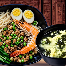 ชุดก๋วยเตี๋ยวหมู