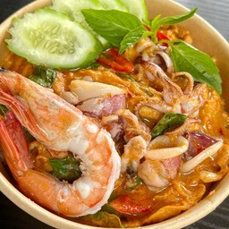 ข้าวไข่ข้นห่อหมกทะเล