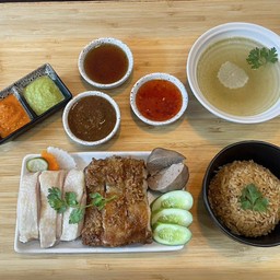 ชุดข้าวมันไก่ทูโทนเล็ก S