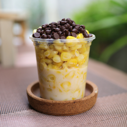 ข้าวโพดคลุกเนยใส่ช็อคชิพ (แก้วเล็ก 170 กรัม / 6 ออนซ์)