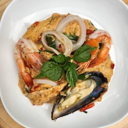 ห่อหมกทะเลไข่ข้น