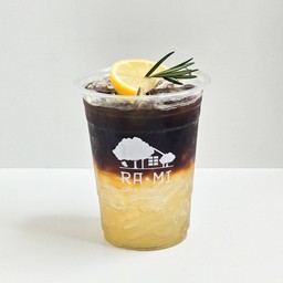 Honey lemon americano