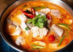 ต้มยำเนื้อปลากะพง