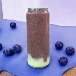 บลูเบอรี่สมูทตี้โยเกิร์ต