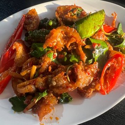 ผัดเผ็ดหมูป่า