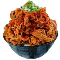 ข้าวหน้าเนื้อภูเขานรก 200  กรัม Spicy Beef Mountain