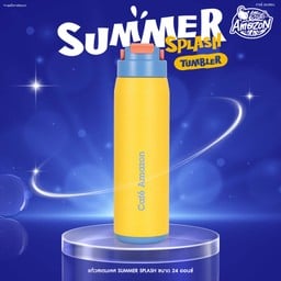 แก้วสเตนเลส SUMMER SPLASH (Sunny Yellow)