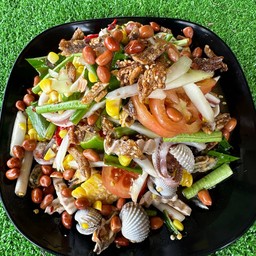 ตำเบิ๊ดร้าน บ่แซ่บมาถีบแม่ค้าโลด