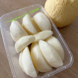 สาลี่/ปอกพร้อมทาน