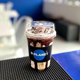 นมคาราเมลช็อกชิพ ปั่น