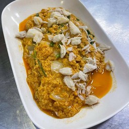 เนื้อปูผัดผงกะหรี่