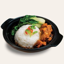 ข้าวซี่โครงอ่อนน้ำแดง HK