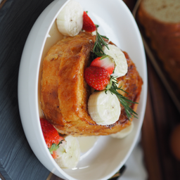 strawberry banana french toast