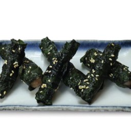 หมูย่างใบชะพลู 6 ชิ้น