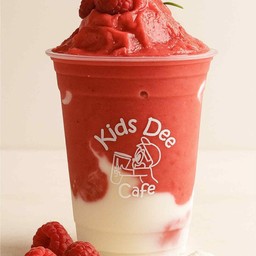 Raspberry Yogurt Smoothie (ราสพ์เบอร์รี่ สมูทตี้โยเกิร์ต)