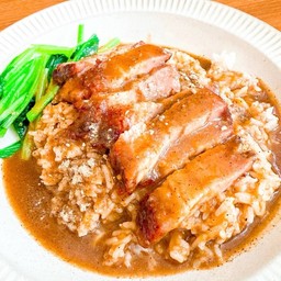 ข้าวหมูกรอบ