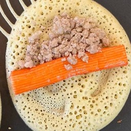 หมูสับ-ปูดอัด