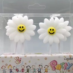 เทียนดอกเดซี่สีขาว ชิ้นละ