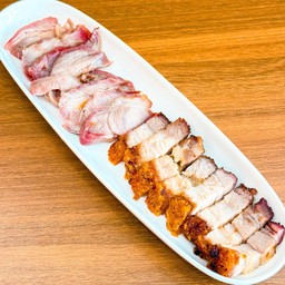 หมูอบ+หมูกรอบสับ