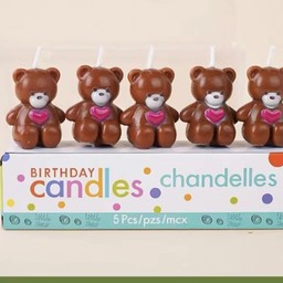 เทียนหมีสีน้ำตาล ขายเป็นตัว