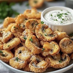 CRISPY FRIED MUSHROOM เห็ดทอดกรอบ