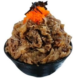 ข้าวหน้าเนื้อภูเขาลาวา  (200G.) Lava Beef Mountain