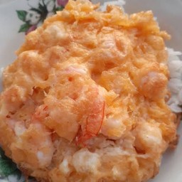 ข้าวไข่เจียวกุ้ง