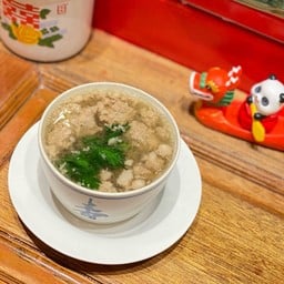 ซุปเกี่ยมบ๊วยหมูสับ Minced Pork and Sour Plum Soup