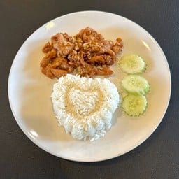 ข้าว … ทอดกระเทียม