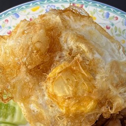 ไข่ดาวสุกๆกรอบๆ(ทอดน้ำมัน)