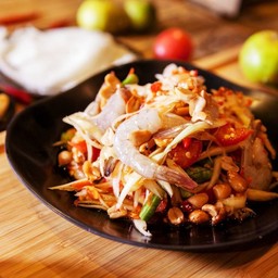 ตำไทยกุ้งสด