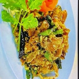 ปูนิ่มทอดคั่วพริกเกลือ